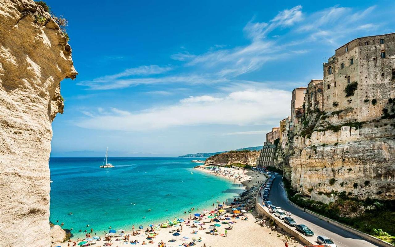 Ninfa Sul Mare Apartments 50 M E T R I Dal Mare Best Breakfast And Free Parking Capo Vaticano Εξωτερικό φωτογραφία