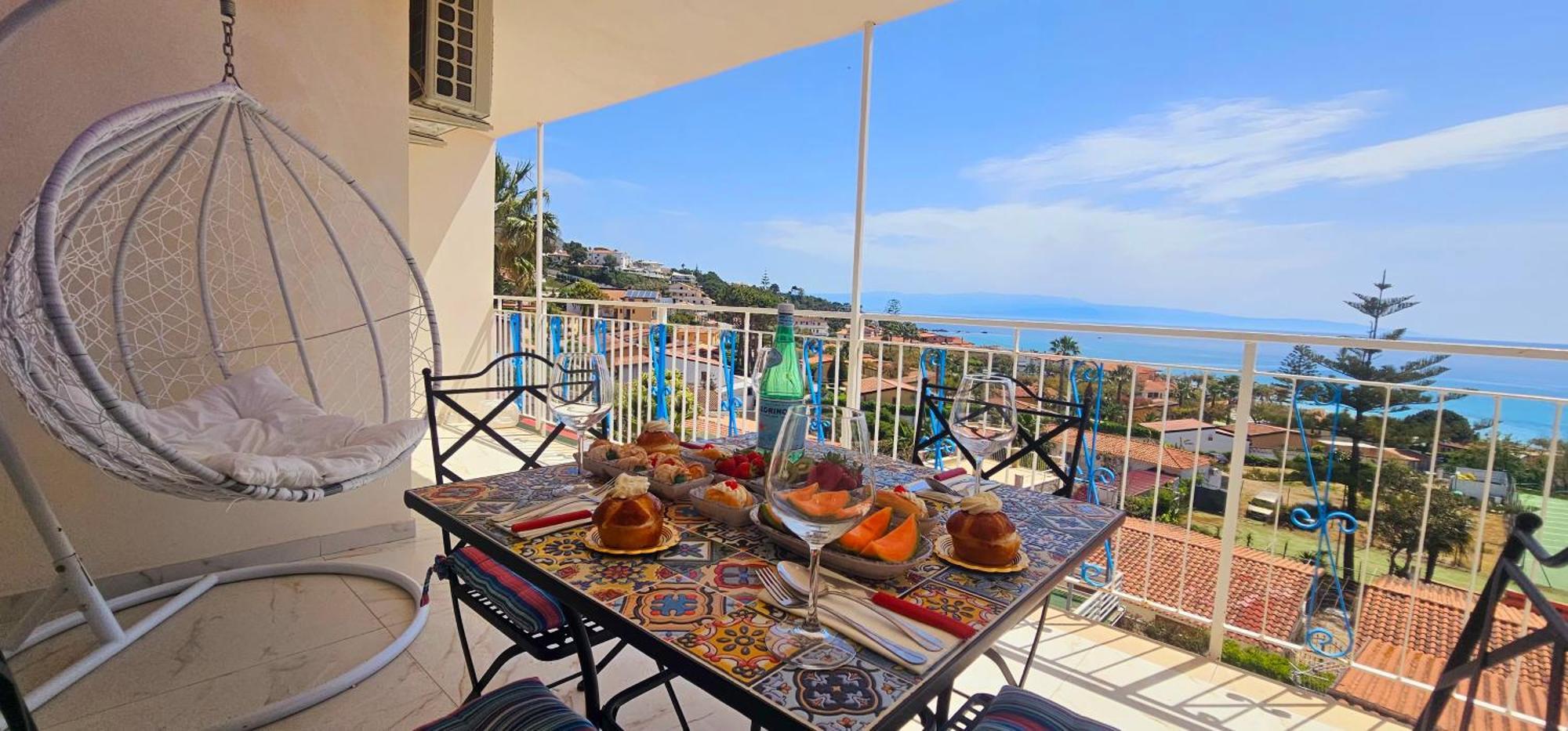 Ninfa Sul Mare Apartments 50 M E T R I Dal Mare Best Breakfast And Free Parking Capo Vaticano Εξωτερικό φωτογραφία